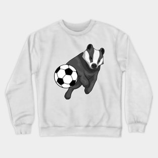 Honey badger Soccer player Soccer Crewneck Sweatshirt